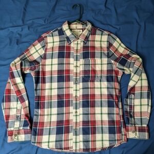 Abercrombie & Fitch Multicolor Plaid Button Down Shirt